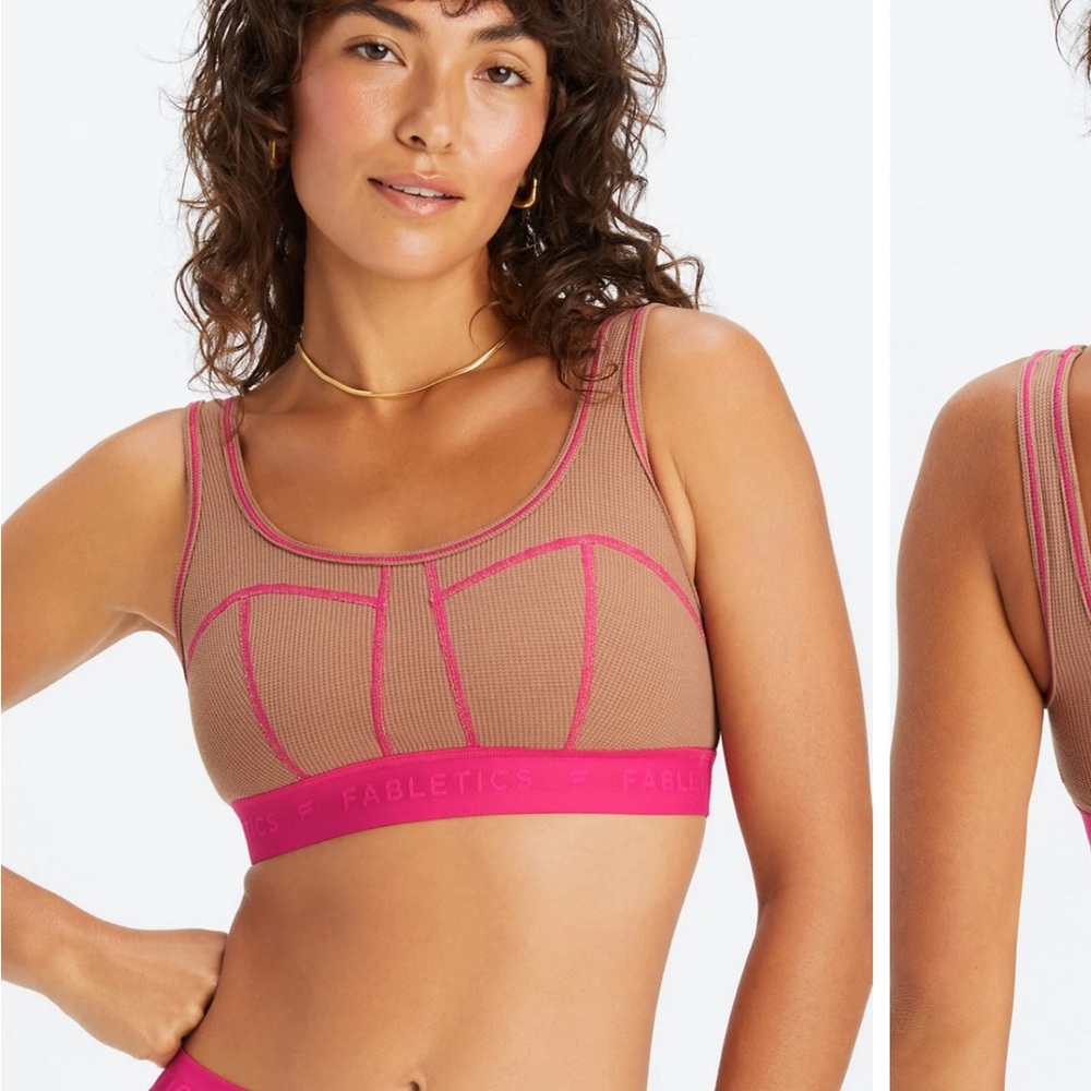 Fabletics Waffle Bra